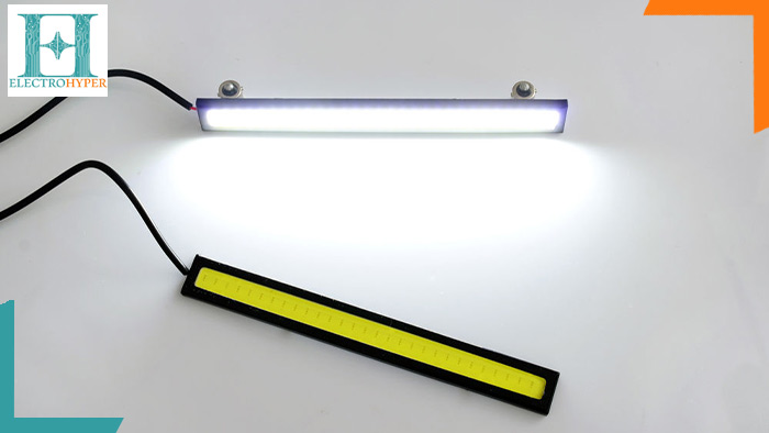 میزان روشنایی لامپ سی او بی برای بررسی تفاوت چیپ DOB و COB