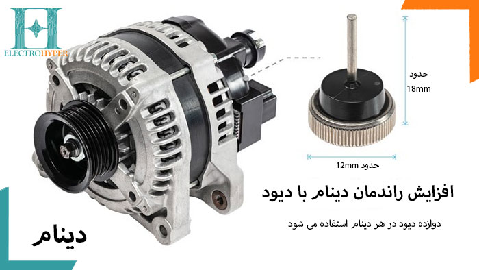 دیود دینام خودرو دیود آلترناتور 