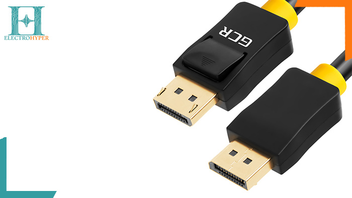 شکل یک کابل دیسپلی پورت برای بررسی تفاوت HDMI و Display Port