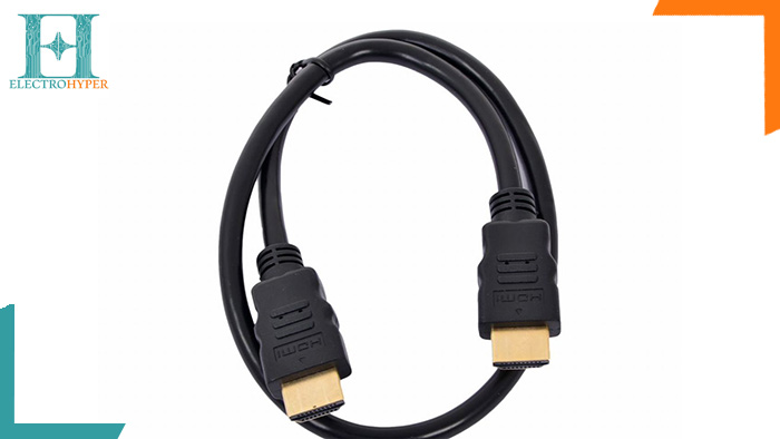 یک عدد کابل اچ دی ام آی برای بررسی تفاوت HDMI و Display Port